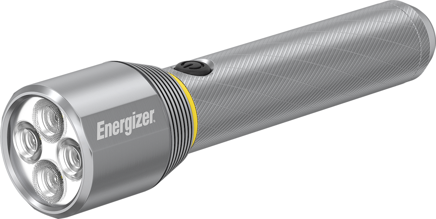 <i>Energizer</i><sub>®</sub> Vision HD Metal Flashlights