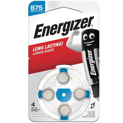 Energizer Zinc Air 675 Battery Pack