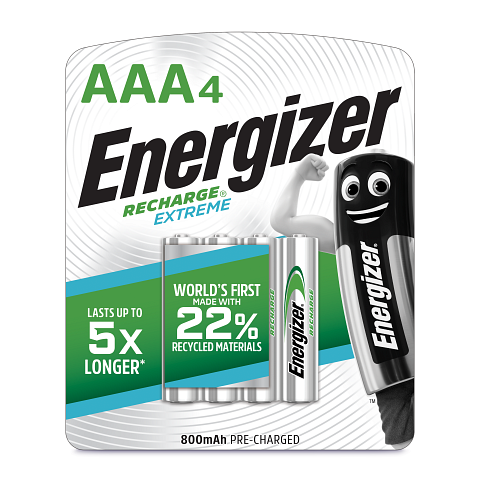 Energizer Power Plus AAA rechargeable batteries 4-pack
